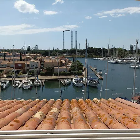 The Caribbean-terrace-sea View-parking Agde